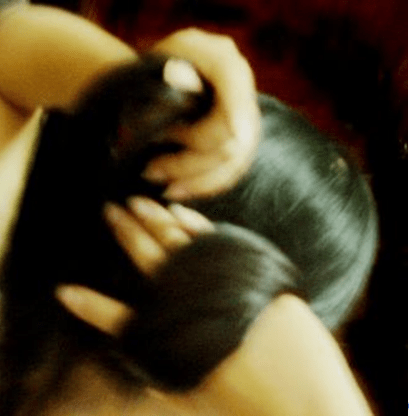 Búi tóc ủ hương bồ&nbsp;kết